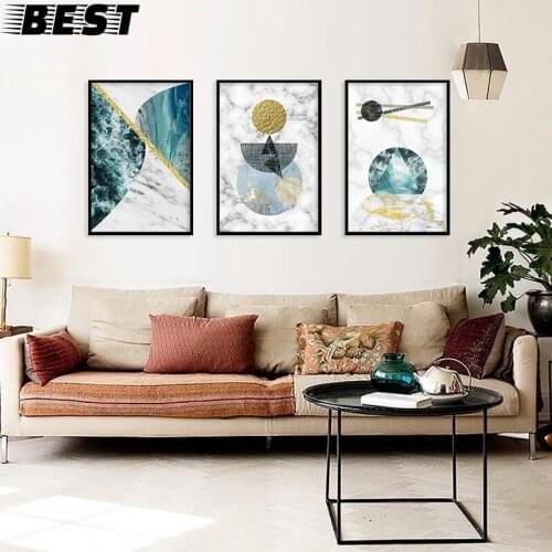 Minimalist Abstract Number Digital Canvas Poster Picture Interior Psychedelic Graffiti Art Living Room Decoration Painting