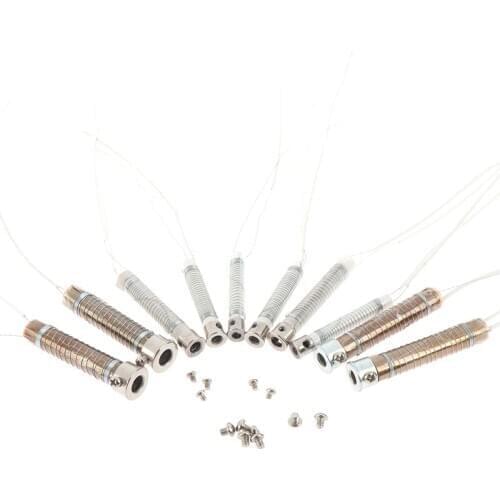 2pcs 220V 30/40/60/80/100W Soldering Iron Core Heating Element Replacement Welding Tool Metalworking Accessory