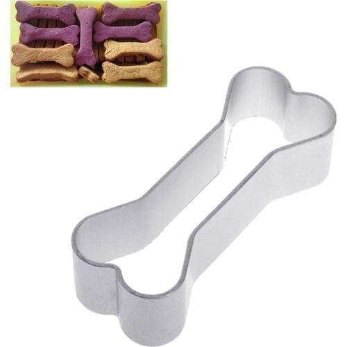 2019 New Dog Bone Shapes Biscuit Cookie Bread Cake Steel Cutter Mold Baking Tools