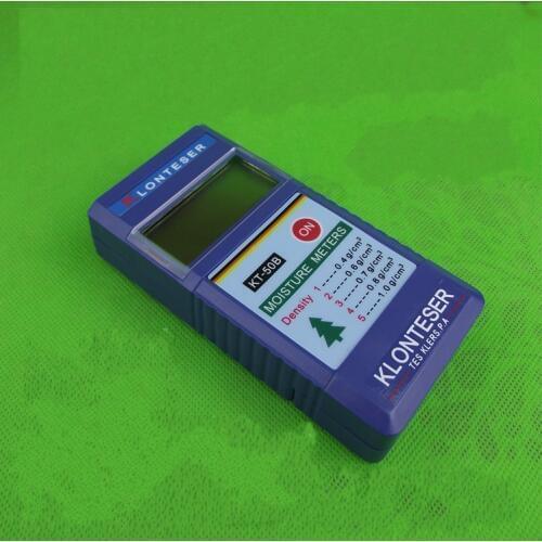 New KT-50B Digital Inductive Paper Wood Tree Timber Moisture Meter range:2~90% 0.1 Accuracy