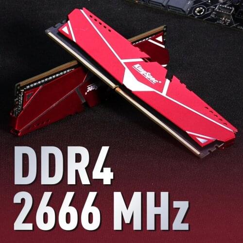 KingSpec dimm 16gb ddr4 3000MHz Radiating memoria ram 4GB 8GB 16GB 2666mhz 1.2v for Desktop Memoria Ram DDR 4 1.2V Desktop Ram
