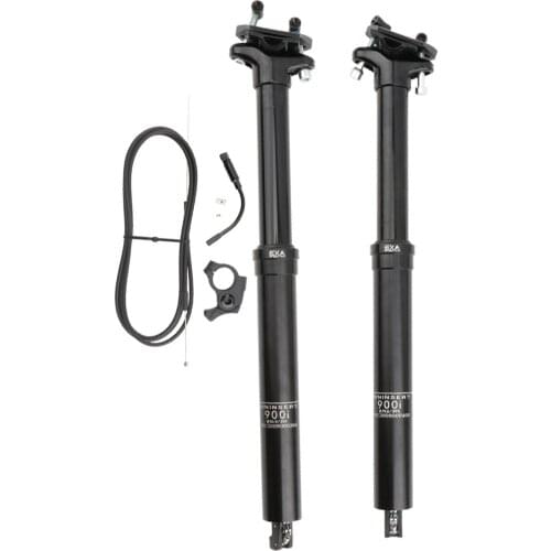 EXA 900i Dropper Seatpost 30.9 31.6mm Mtb Telescopic Seatpost Mountain Bike Wire Control Lift Seat Tube Cable Routing Seat Post