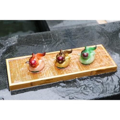 Resin Manual Goldfish Tea Pet Decoration The Tea Ceremony Tea Set Tea Tray Ornament Decor
