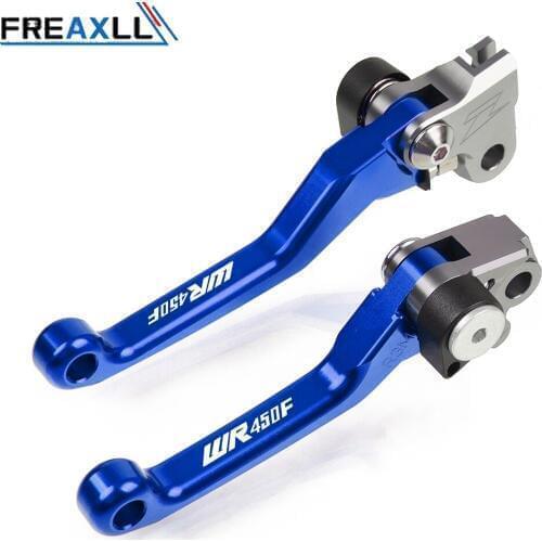 Motocross CNC Aluminum Dirt Bike Pit bike Pivot Handle Lever Brake Clutch Levers For Yamaha WR450F 2017 2018