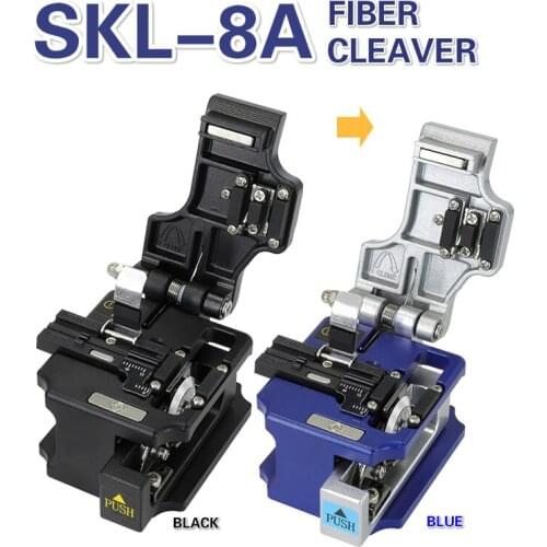 SKL-8A Hot Melt Steel blade optical fiber cutting knife Fiber Optic Cutter 3-in-1 Fixture Fiber Cleaver