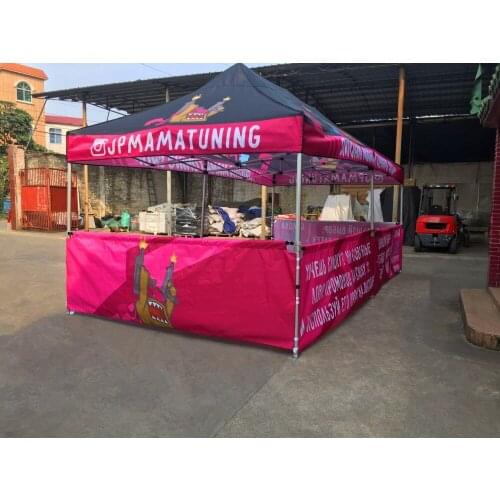 Dye-sublimation Printed 10 x 20ft Outdoor Garden Gazebo Pop Up Marquee Tent Publicity Awning Propaganda Pavilion Folding Canopy