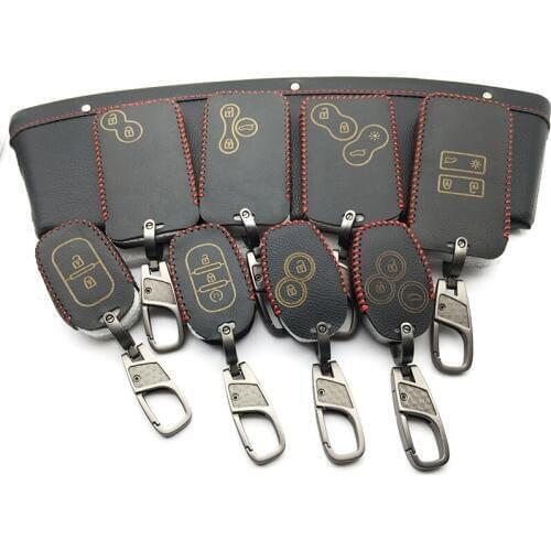 Car style car key case key cover for Renault Clio Dacia Logan Sandero Megane Modus Espace Kangoo keychain Remote control shell