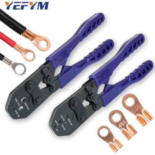 Crimping plier tools for OT opening terminal capacity 5A-200A wire high-strength alloy integrated molding electrician tools