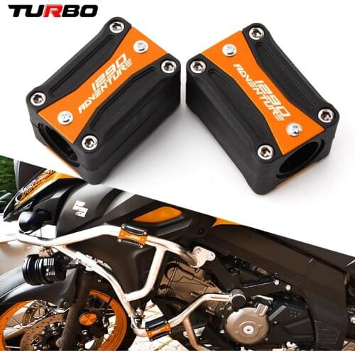Motorcycle Engine Crash Protective Bar Bumper Decorative Block For KTM Adventure 790 990 1050 1090 1190 1290 Super Adventure Adv