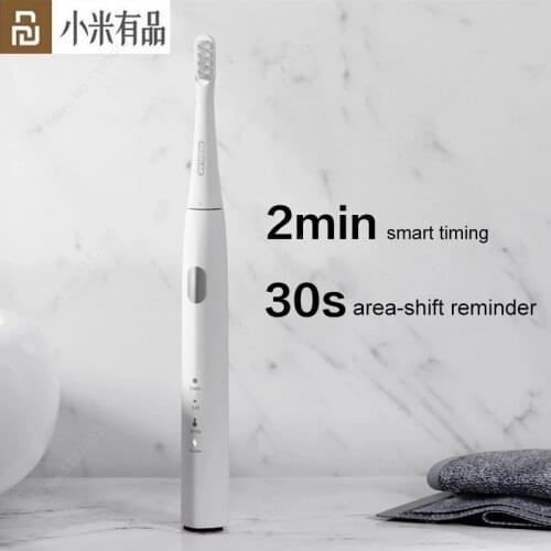 Youpin DR.BEI Sonic Electric Toothbrush Y1 Smart Timing & 3 Models Waterproof Automatic Electric Teeth Brush with 2 Brush Heads