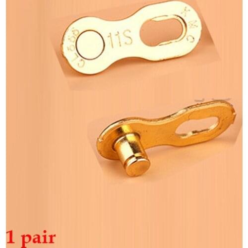 1 Pair 2pcs Bike Chains mountain road bike bicycle chain Connector for 11 Speed Quick Master Link Joint Chain bike parts