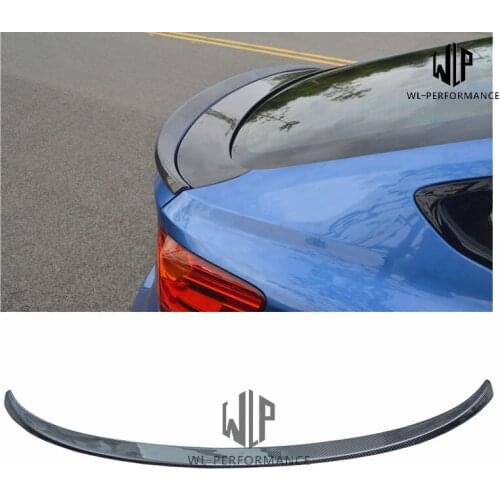 3GT F34 High Quality Carbon Fiber Rear Spoiler Car Styling Wings For BMW 3 Series F34 320i 328i 335i Car Body Kit 2013-UP