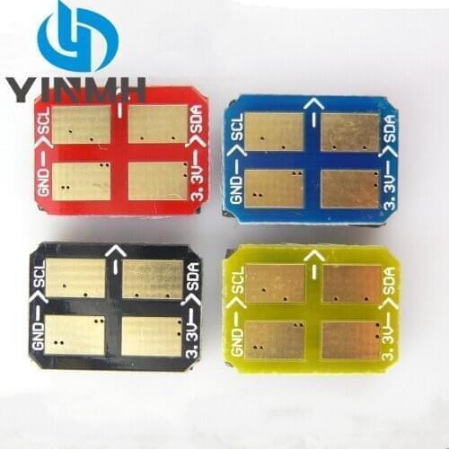 5Sets Compatible Toner Cartridge Chip for Samsung CLP300 300N CLX-2160 2161 3160FN Powder Reset Count Chip K300A C300 M300 Y300A