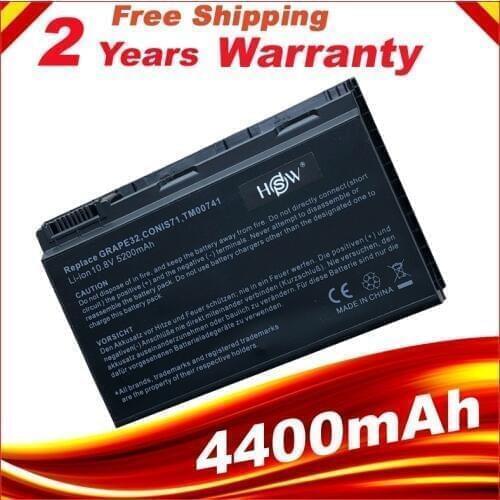 Laptop Battery For Acer Extensa 5620 5620G 5620Z Series Battery + free shipping