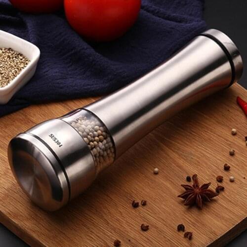 Spice Crusher Large Capacity Good Seal Performance Stainless Steel Manual Spice Crusher for Home