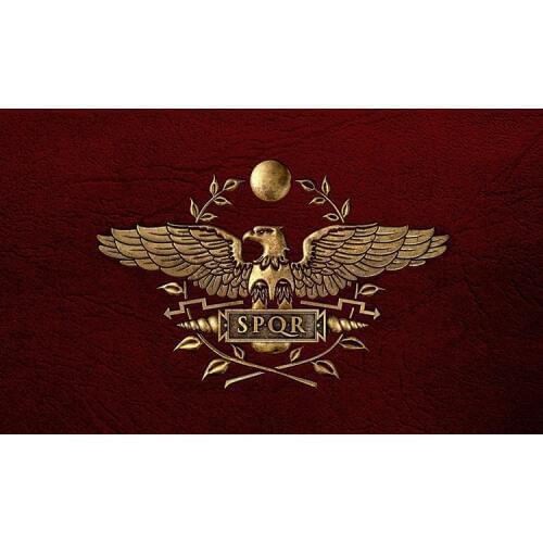 Ancient Rome Empire SPQR Flag 3 x 5 FT 90 x 150 cm Roman Kingdom Flags Banners