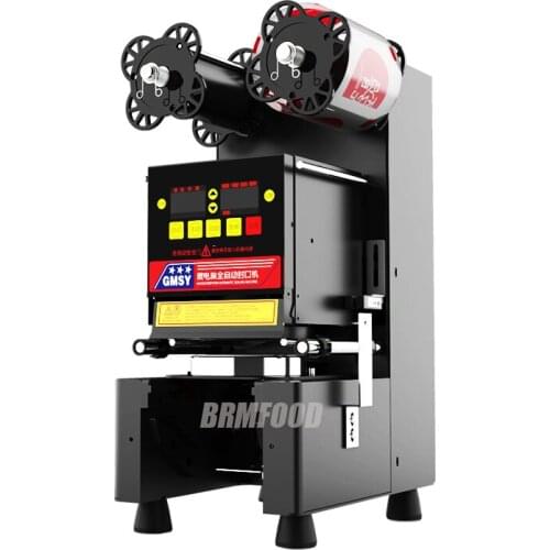 Commercial Cup Sealer Sealing Machine Full Automatic Bubble Tea Machine For Paper Milk Tea Cup Boba Tea Machine