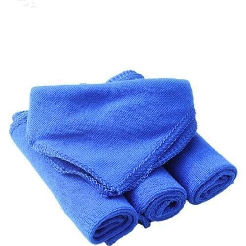 Hot Selling!Wholesale 28*28cm Soft Microfiber Cleaning Towel Car Auto Wash Dry Clean Polish Cloth