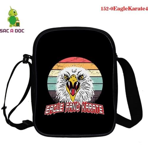 Fashion Eagle Karate Pattern 3d Bags for Women 2021 Handbags High Quality Ladies Tote Bag Luxury Designer Women Messenger Bags
