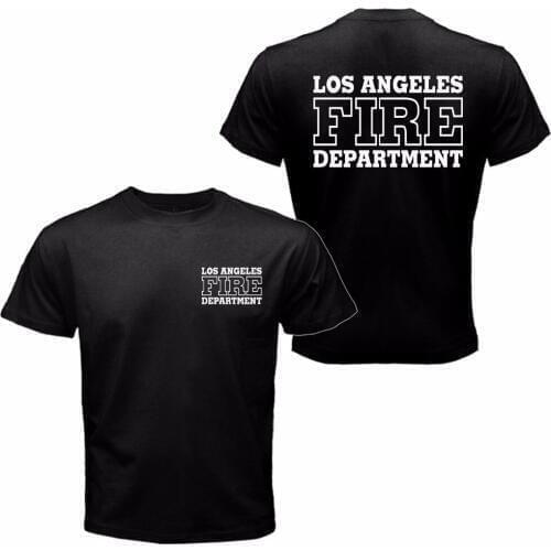 Mens High Quality Tops Hipster Tees Fire Department Search And Rescue Movie Cotton Clothing T-Shirt