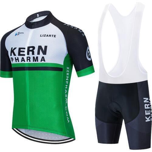 KERN PHARMA cycling team jersey 20D bike shorts sportswear Ropa Ciclismo MENS MTB summer PRO BICYCLING Maillot bottom clothing
