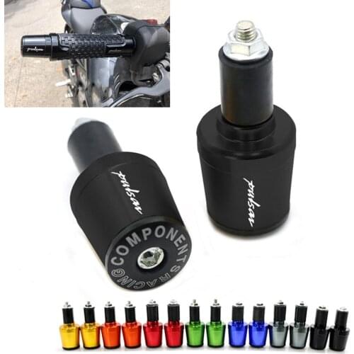 7/8"22MM For Bajaj Pulsar 200 NS/200 RS/200 AS 200RS 200NS 200AS Handlebar Grips Handle Bar Cap End Plugs Motorcycle Accessories