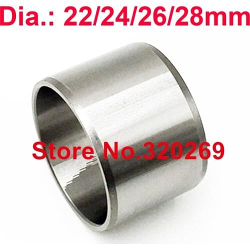 2PCS Diameter 22 24 26 28 MM Steel Drill Brush Guide Sleeve Bearing Jig Bush 22x26x16 22x28x20 24x28x30 28x32x30 24x30x25