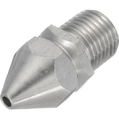 High Quality Cleaning Nozzle Pressure Washer Drain Sewer Cleaning Pipe Spray Nozzle 4 Jet Garden Accessories Tools Forward hole