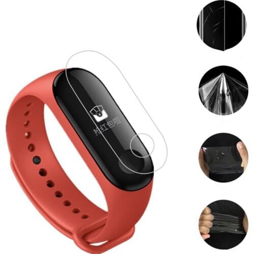 ZUCZUG 1pcs Protector Miband4 Mi band 4 HD Ultra Thin Anti-scratch Screen Protective Film for Xiaomi Mi Band 4 Band4 Screen