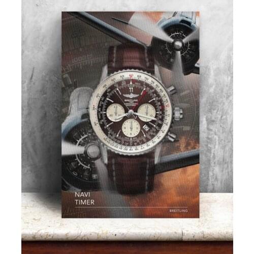 1panel Canvas Pictures Men Home Decoration Fashion Brand Watch Paintings Poster HD Prints Wall Art Modular Living Room Frame