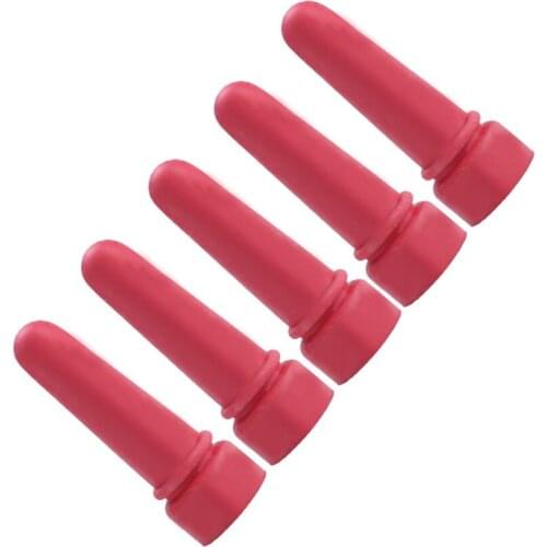 5pcs Animal Feeding Supplies Little Cow Calf Milk Nipple 6.9cm Length Rubber Milk Drink Nipples
