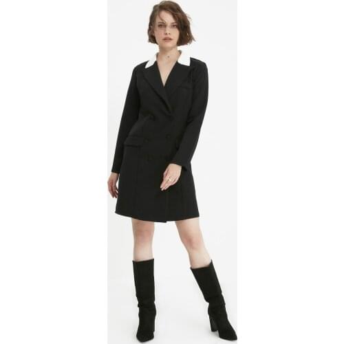 Женские черные куртки BUUFUU China At AliExpress