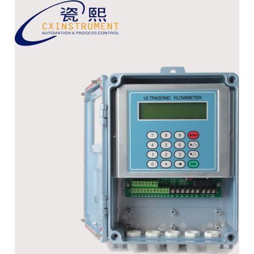 Cheap Ultrasonic flowmeter DN15~DN100 1% accuracy RS485 communication small sensor Ultrasonic Flow meter
