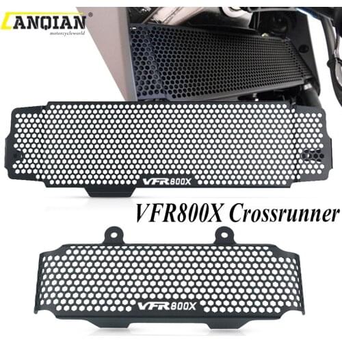 For Honda VFR800X Crossrunner 2015 2016 2017 2018 2019 2020 Motorcycle Radiator Grille Guard Cover & Oil Cooler Guard Protector