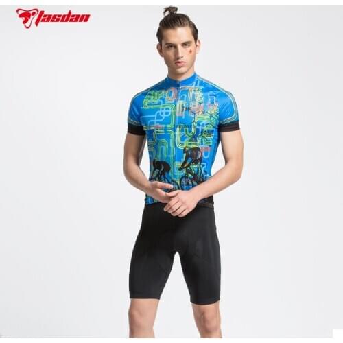 Mens Cycling Sets Short Sleeve Tasdan Bike Bicycle Cycling Clothings Cycling Jersey Cycling Shorts Gel Pad Summer Shorts Spring