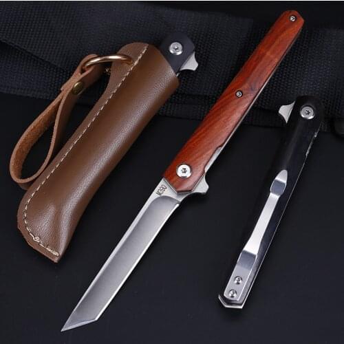 9.2'' M390 Pocket Blade With Clip-on Folder Mini High Hardness Folding Knife Portable Rescue Outdoor Camping Knife Hunting Knife