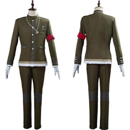 Danganronpa V3 Korekiyo Shinguji Cosplay Costume Adult Uniform Outfits Full Suit Halloween Carnival Costumes Custom Made