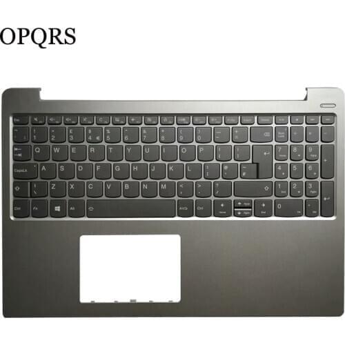 NEW for Lenovo ideapad 330S-15 330S-15ARR 330S-15IKB 330S-15ISK 7000-15 UK laptop keyboard with palmrest cover backlight