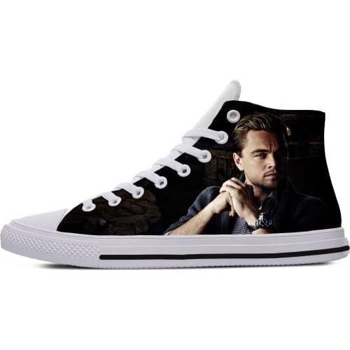 2019 hot fashion 3D leonardo dicaprio High Sneakers for men/women high quality 3D printing handiness casual shoes