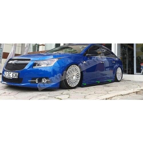 For Chevrolet Cruze Sedan Side Skirts Attachment 2013-2021 Sill Trim Car Styling Auto Accessory Universal Spoiler Mud Spilitter