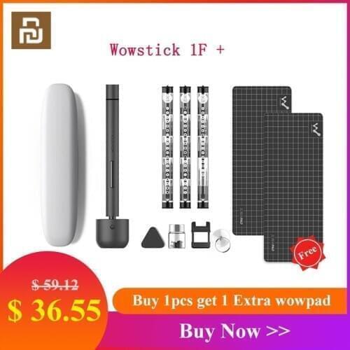 Original Youpin Wowstick 1F+ 64 In 1 Electric Screwdriver Cordless Lithium-ion Rechargeable LED Power Mini Screw Driver kit