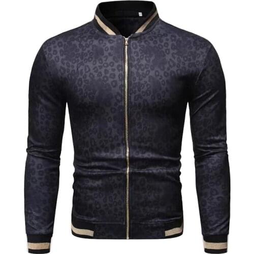 European and American Autumn and Winter New Mens 3D Digital Printing Casual Jacket Thickened Jacket S-XXL to Keep Warm