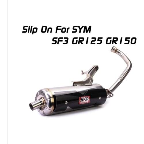 Suitable For SYM Motorcycle Master GR125 GR150 SF3 Motorcycle Exhaust Pipe Modified Recently