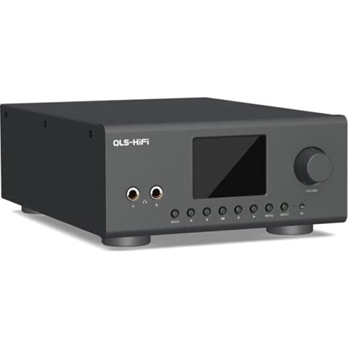 QA860 DSD lossless player, HIFI mastering digital turntable built-in DAC decoding, Dual 0.5PPM TCXO for 22.5792Mhz， 24.576Mhz