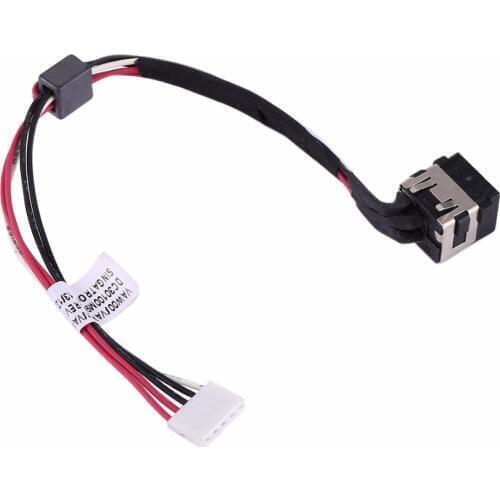 DC Power Jack Connector Flex Cable for Dell Inspiron 15 / 3521 / 3537 & 15R / 5521 / 5537 & 17R / 5721