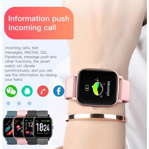 Sleep Monitor Smart Watch Fitness Tracker Heart Rate Step Calorie Counter IP67 Water Resistant 1.4 High Quality