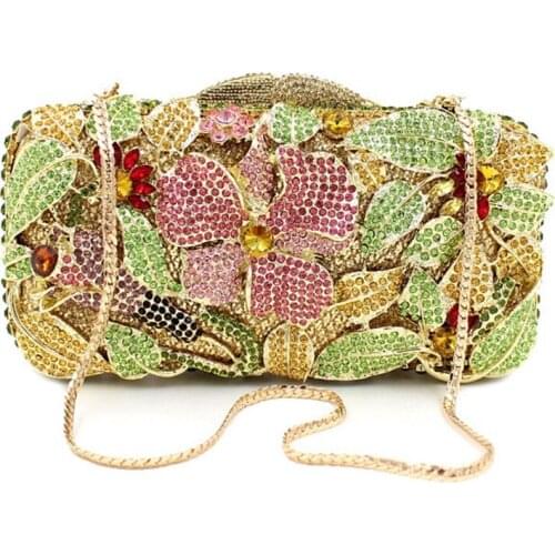 Luxury Latest Designer Diamond Bag Trendy Clutch Bags High Class Wholesale Evening Rhinestone Bag 2021