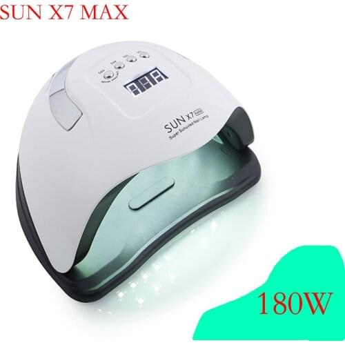SUN X5 Plus UV LED Lamp For Nails Dryer 54W Ice Lamp For Manicure Gel Nail Lamp Drying Lamp LCD Display For Gel Varnish