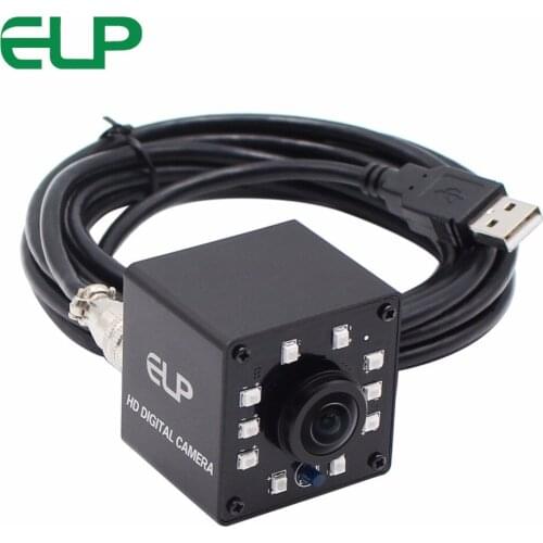 1.56mm fisheye night vision USB camera H.264 30fps 1280x720 Ominivision OV9712 CMOS security USB Camera with 3m usb cable