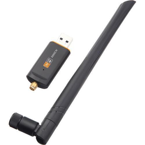 Kebidu 1200Mbps USB 3.0 Wifi Lan Adapter Wireless Network Card 5GHz 2.4Ghz 802.11AC RTL8812BU Wifi Antenna Dongle For Laptop